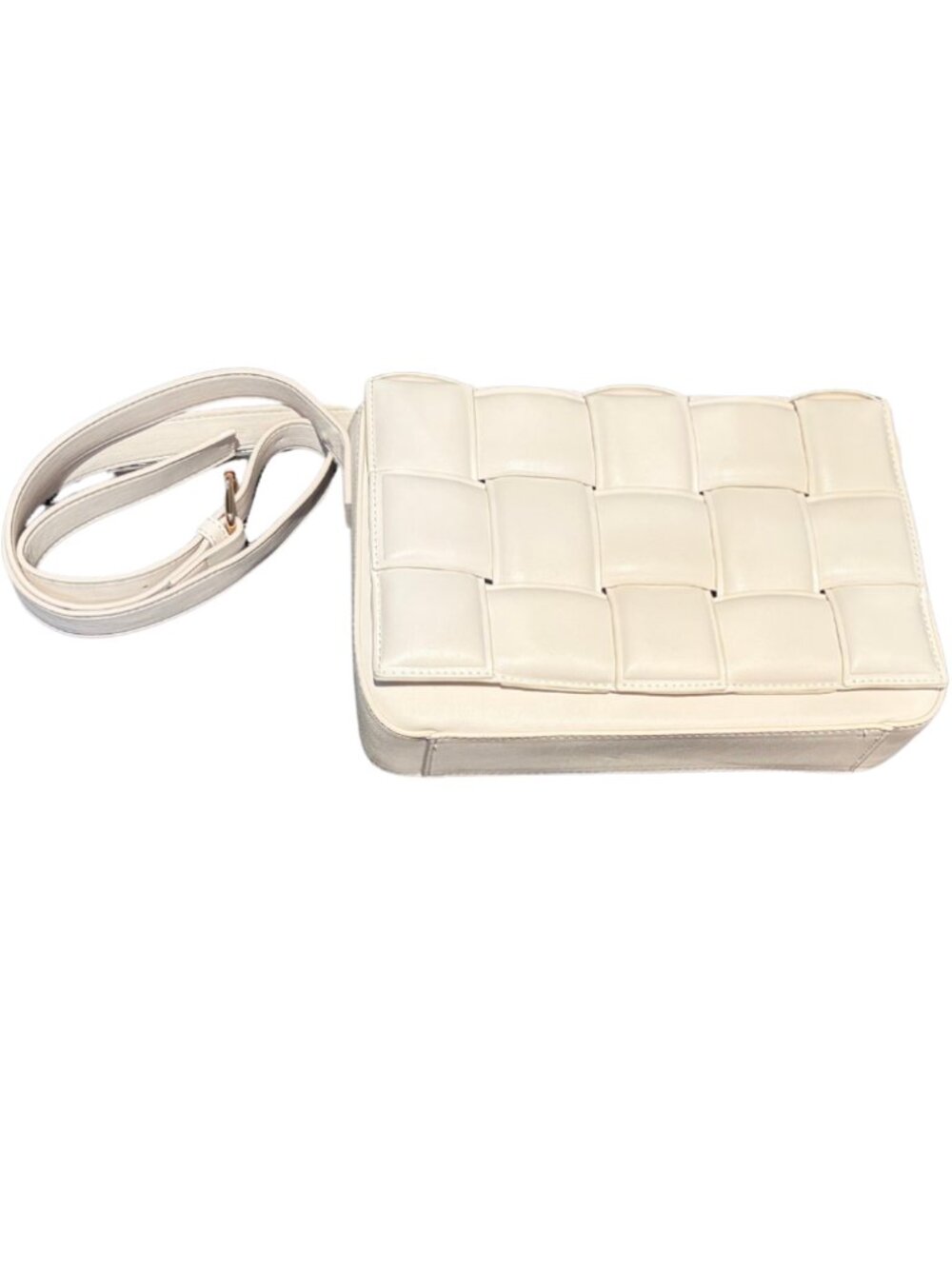 White, Puffy Call It Spring Purse